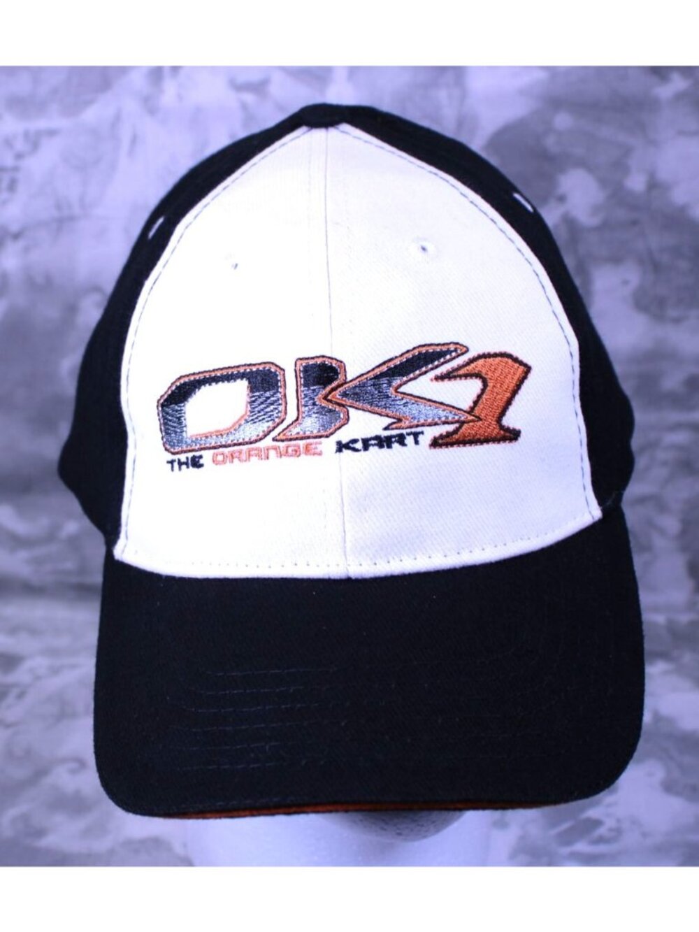 OK1 The Orange Kart Go Cart Strapback Hat Ball Cap